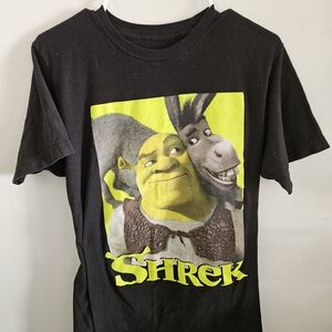 DreamWorks Shrek Black Graphic Tee for Men